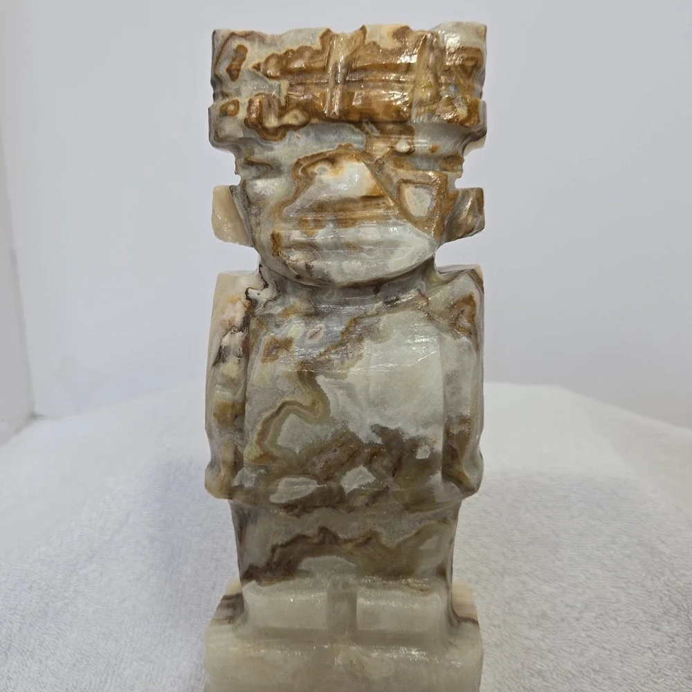 Onyx Marble Hawaiian Tiki Totem Aztec 10